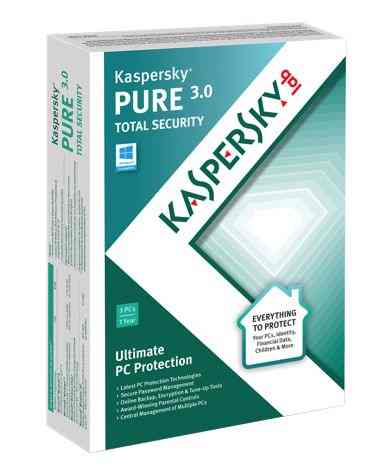 Antivirus Kaspersky Pure 303 Licencias